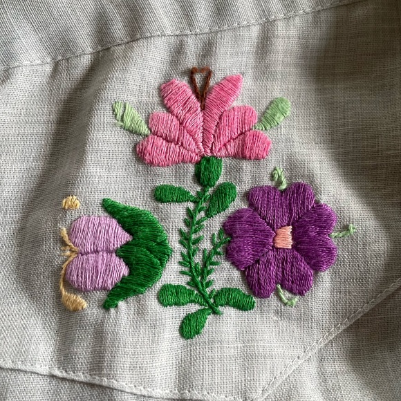 Wrangler permanent press shirt with embroidery - Picture 5 of 16